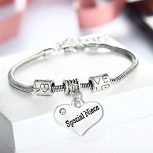 Dad Mom Nana Family Gifts Bracelet Niece Sis Sister Women Jewelry Bangle Fa