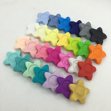 2017 NEW Silicone Beads Teething 20pc Chew Jewelry Flower Shaped Sensory B