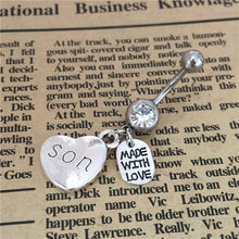 MADE WITH LOVE Family Xmas Birthday Gift for Mom Daughter Grandma Sister Lo