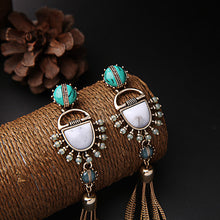 Women Classic Hot Alloy Tassel long Earrings Summer Ethnic Jewelry Accessor