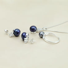 Freswater Pearl Jewelry Set 925 Silver Women,Real Wedding Pearl Jewelry Ear