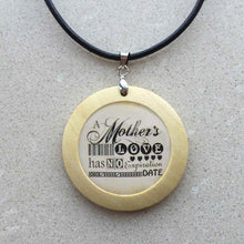 mothers love has No expiration Date Women Pendants Copper Necklace Pendant