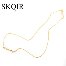 SKQIR Love Mom Necklaces & Pendants Silver/Gold Chain Stainless Steel Custo