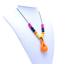Free shipping Silicone teething necklace Cute pendant necklace Food grade j
