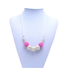 1pcs Silicone teething necklace safty baby mom jewelry Food grade Silicone