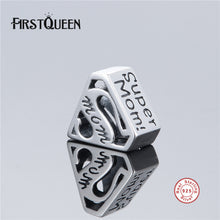 FirstQueen 2017 Autumn Authentic 925 Sterling Super Mom Charm Bead Fits Ori