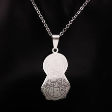 Mama Pendants Necklaces Choker Mom with kids Jewelry Stainless Steel Neckla