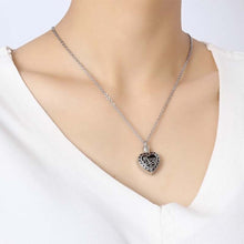 Heart Urn Pendant Cremation Jewelry Ashes Necklace Cremation Necklace Memor