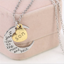 fashion Personalized Family Necklace Mom and Dad brothers and sisters Engli